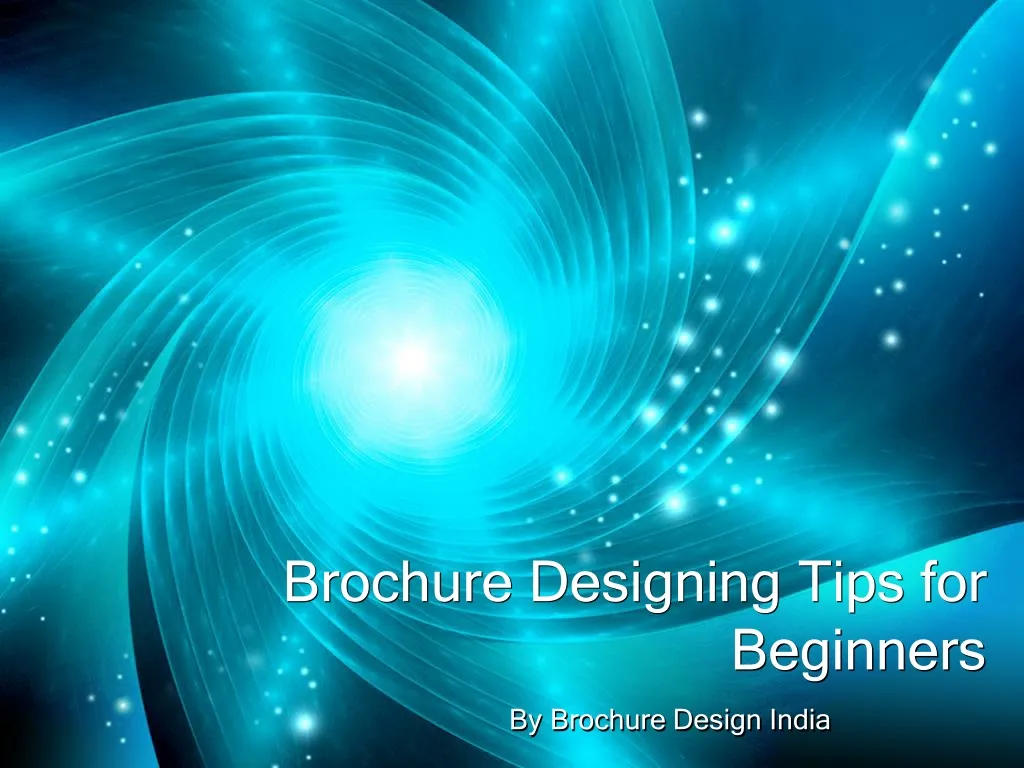 brochure designing tips for beginners n.