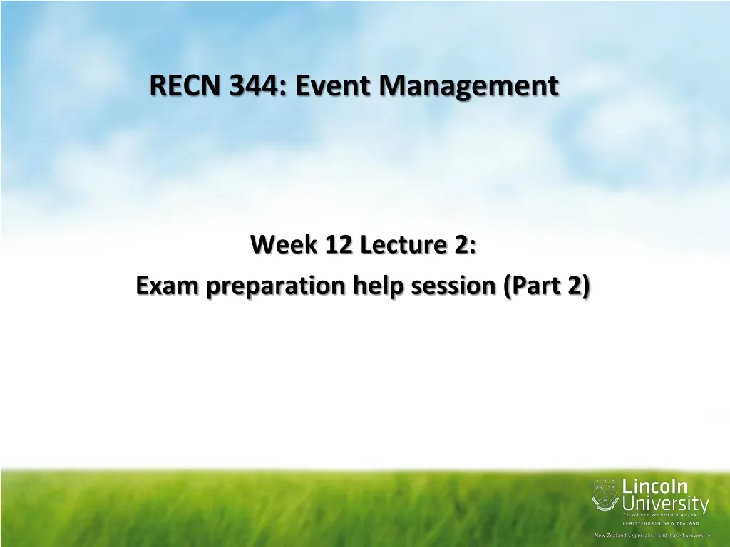 recn 344 event management n.