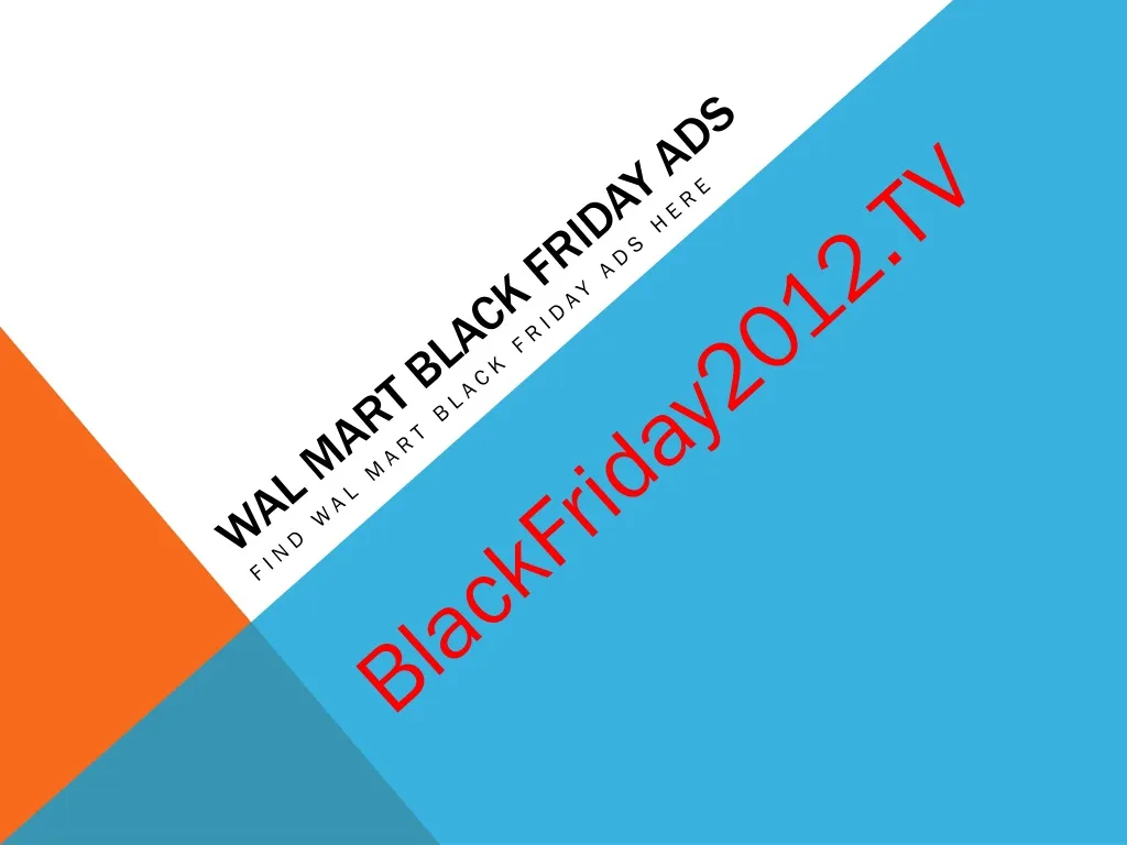 wal mart black friday ads n.