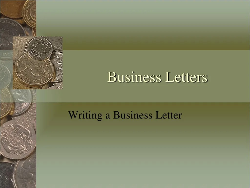 business letters n.