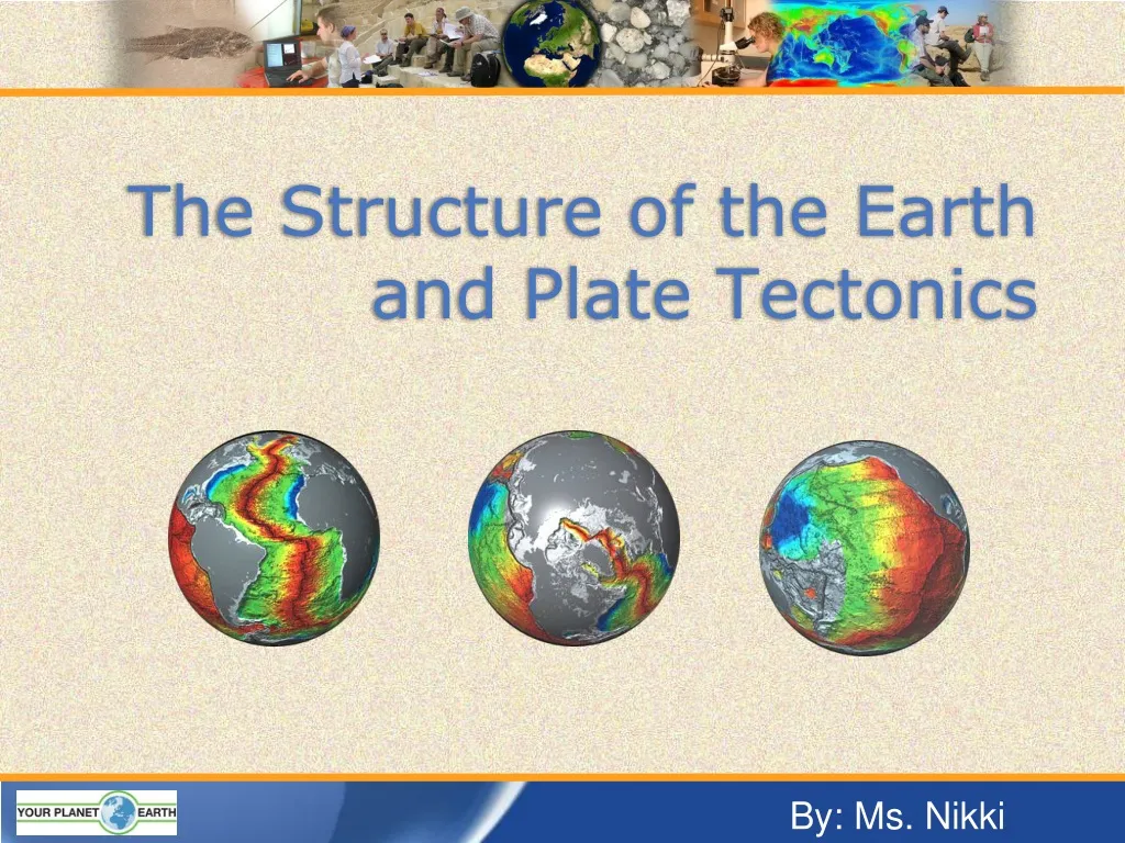 the structure of the earth and plate tectonics n.