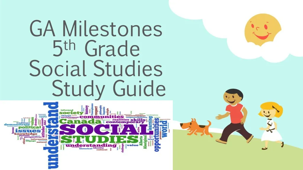 PPT GA Milestones 5 th Grade Social Studies Study Guide PowerPoint