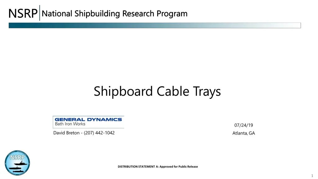 shipboard cable trays n.