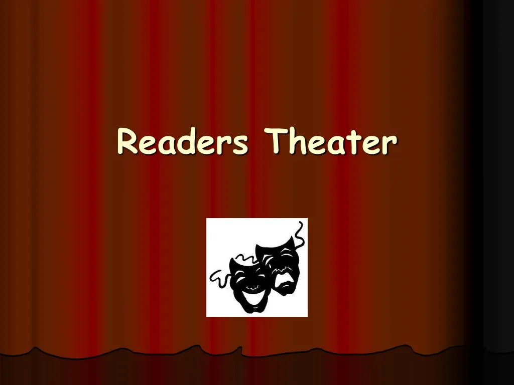 readers theater n.