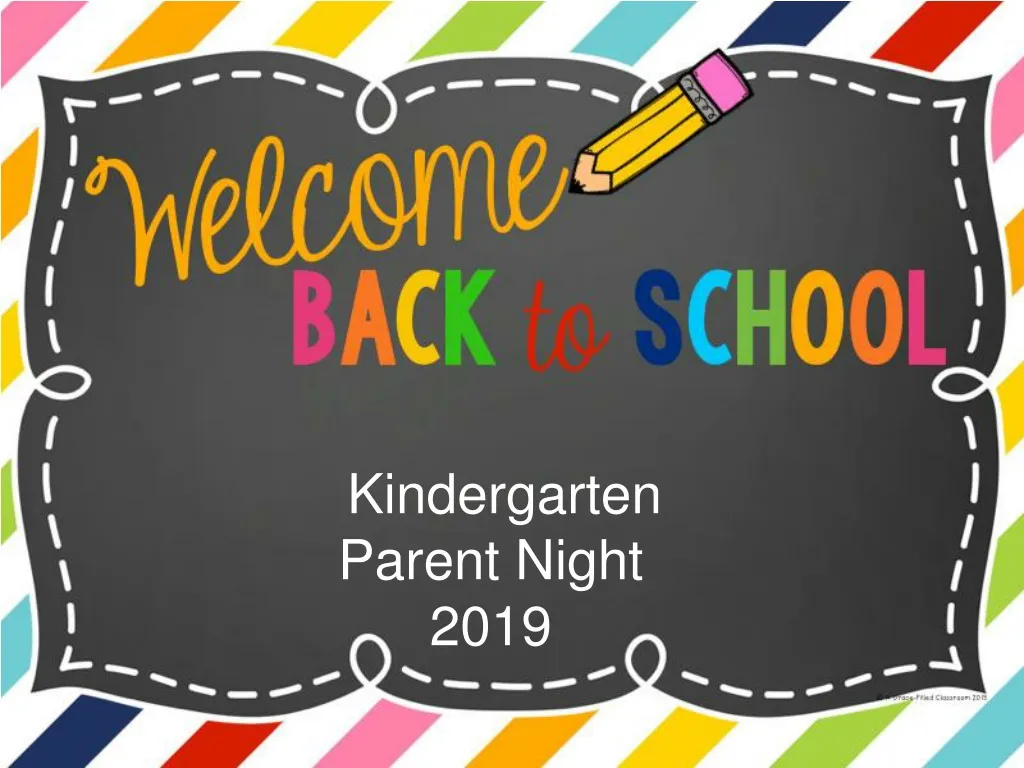 kindergarten parent night 2019 n.