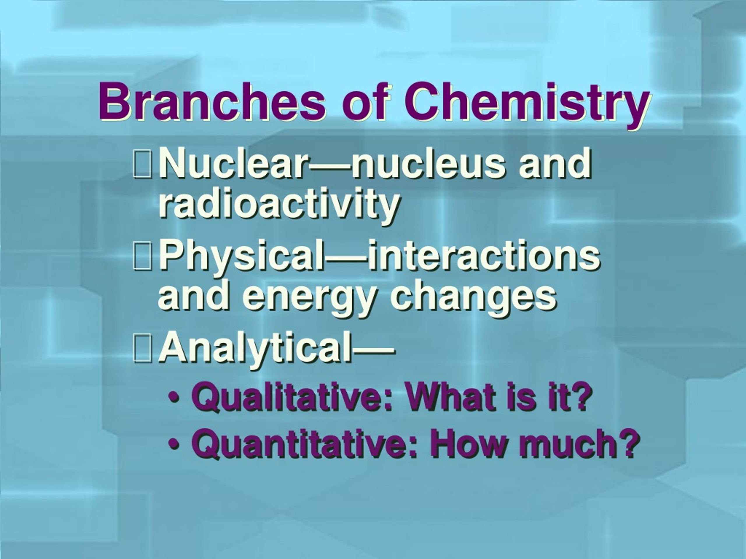 PPT - Why Study Chemistry? PowerPoint Presentation, free download - ID ...