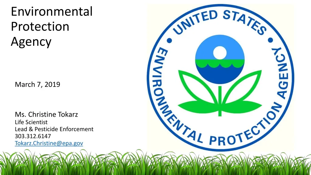 environmental protection agency n.