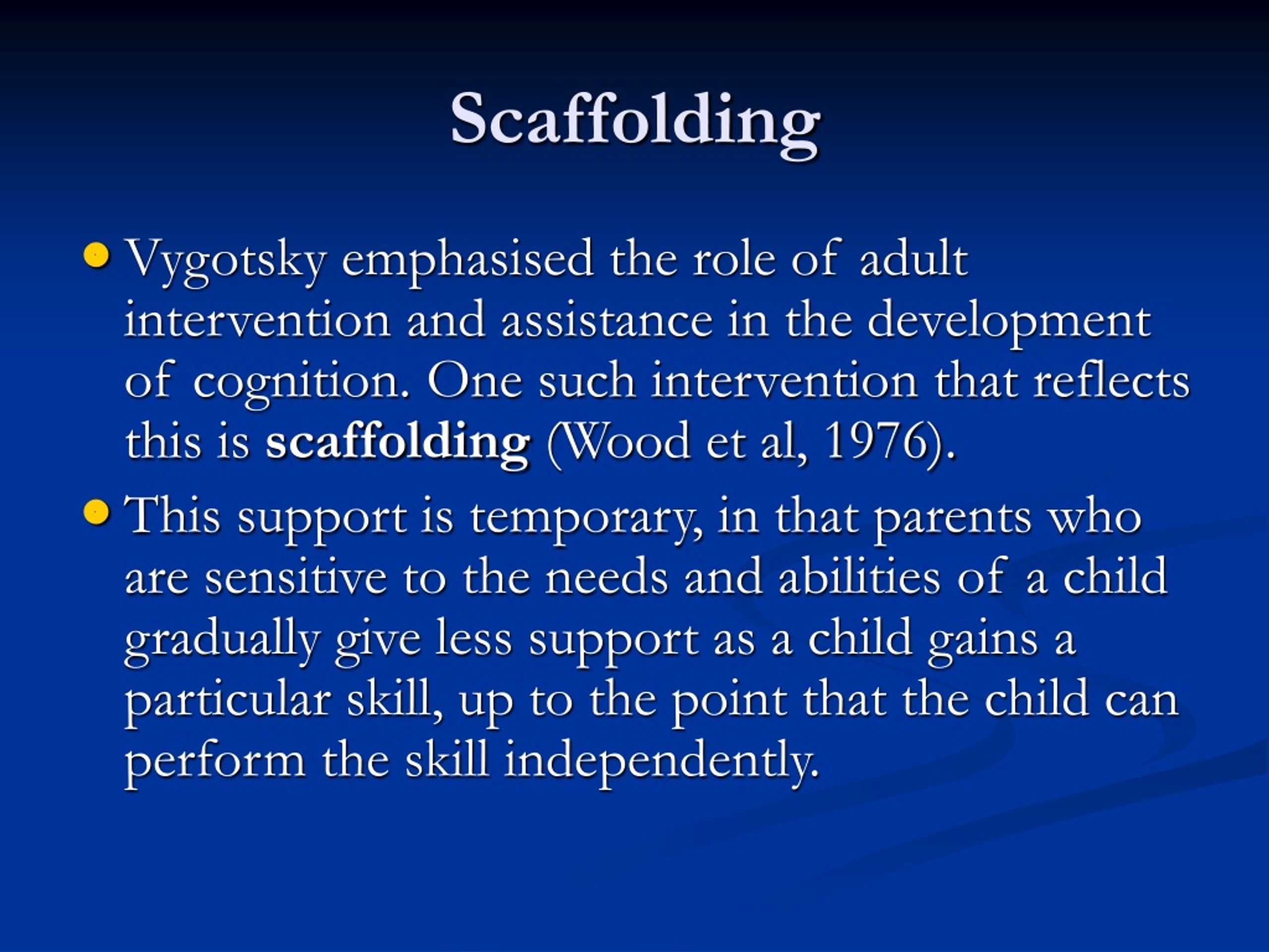 scaffold meaning education