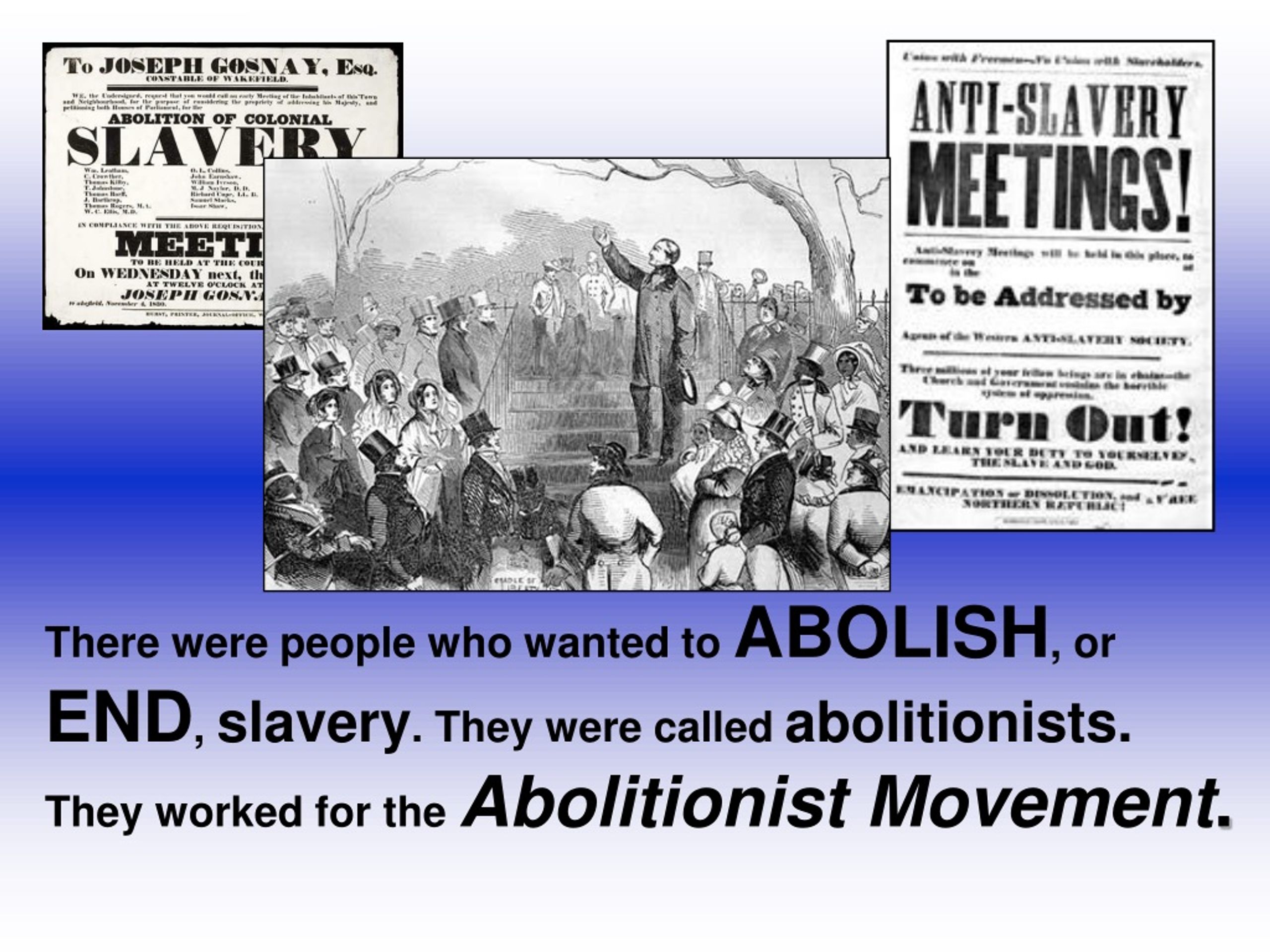 PPT - The Abolitionist And Suffrage Movements PowerPoint Presentation ...