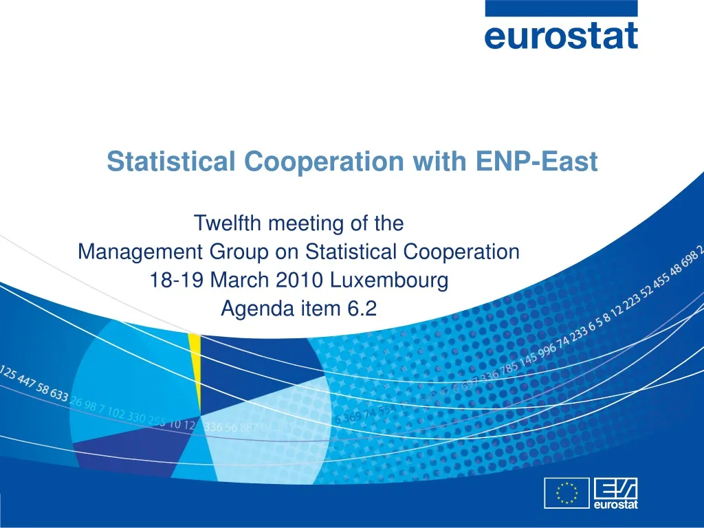 PPT - Statistical Cooperation With ENP-East PowerPoint Presentation ...