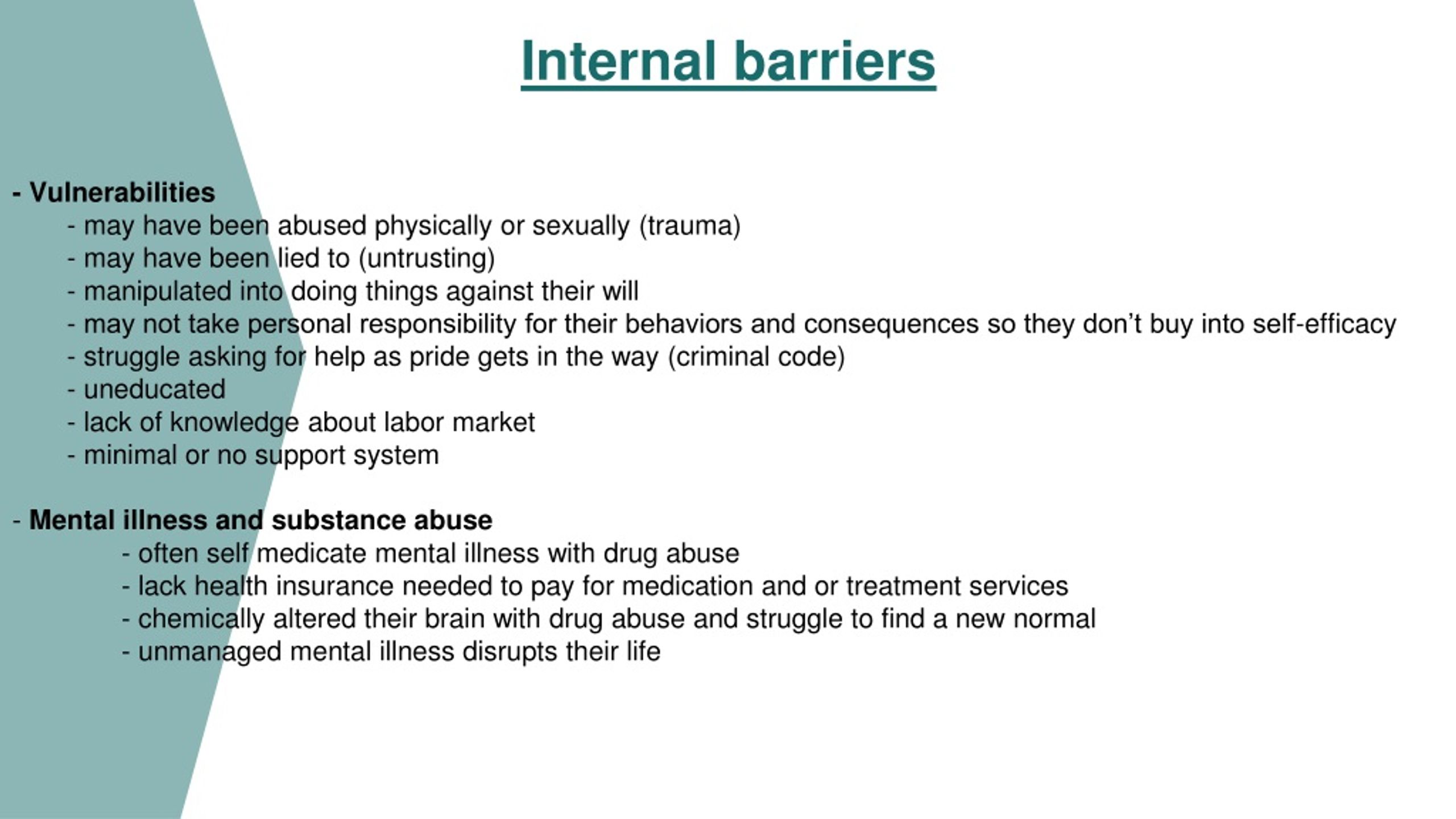 PPT Serving Previously Incarcerated Individuals PowerPoint 