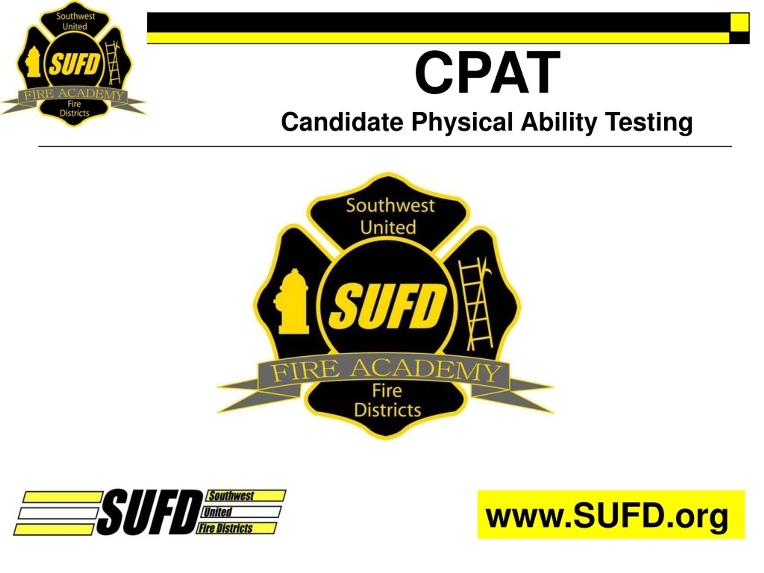 PPT - CPAT Candidate Physical Ability Testing PowerPoint Presentation ...