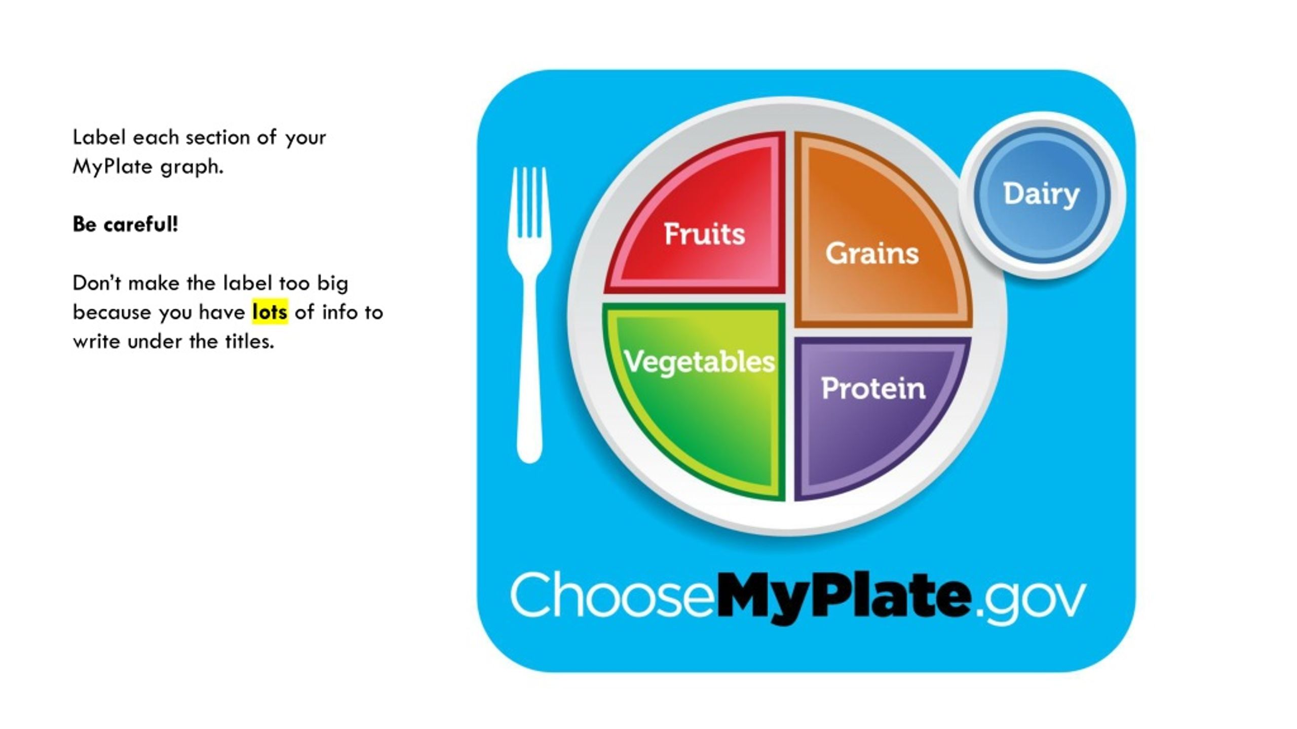 PPT - MyPlate Nutrition Self- Guided Lessons PowerPoint Presentation ...