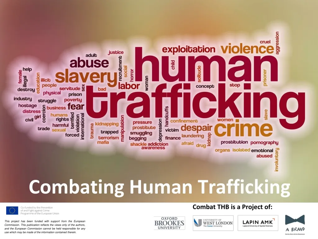 combating human trafficking n.