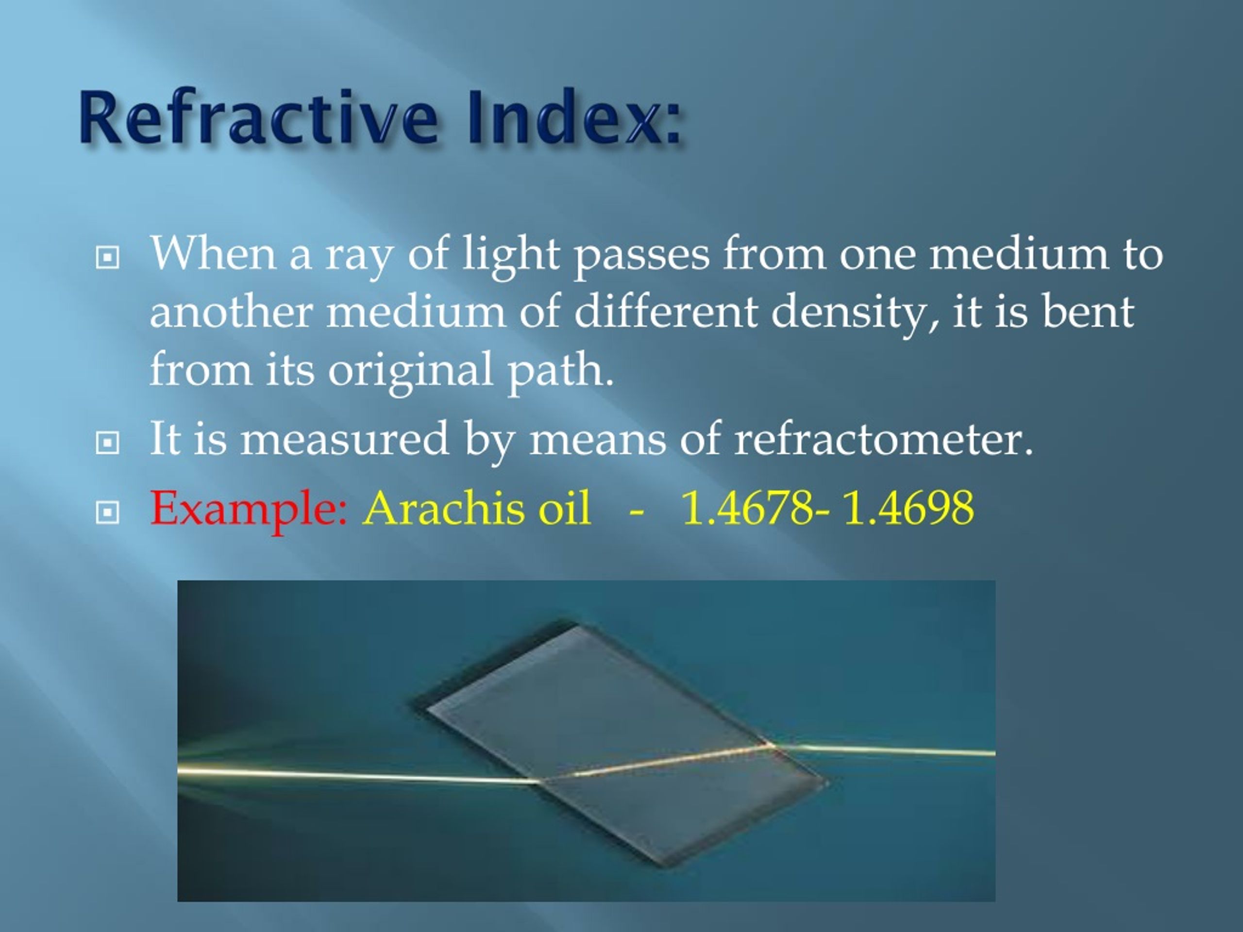 refractive index info