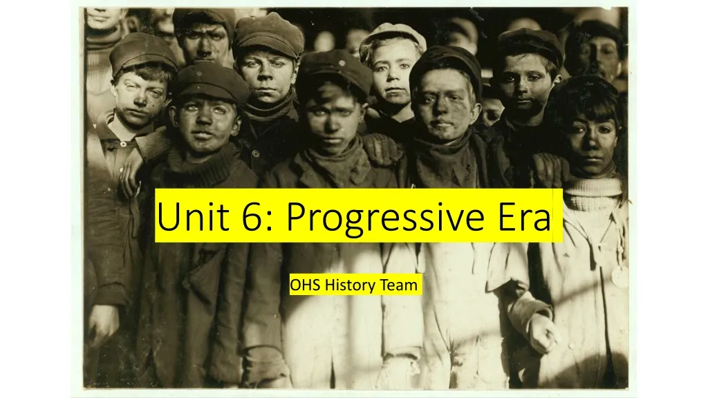 unit 6 progressive era n.