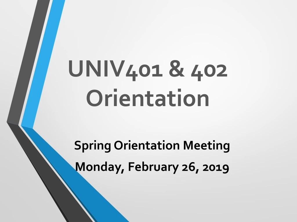 univ401 402 orientation n.