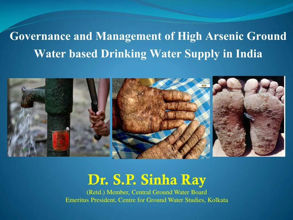 governance and management of high arsenic ground n.
