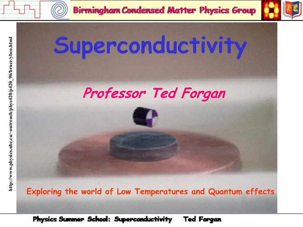 PPT - Superconductivity PowerPoint Presentation, Free Download - ID:540066