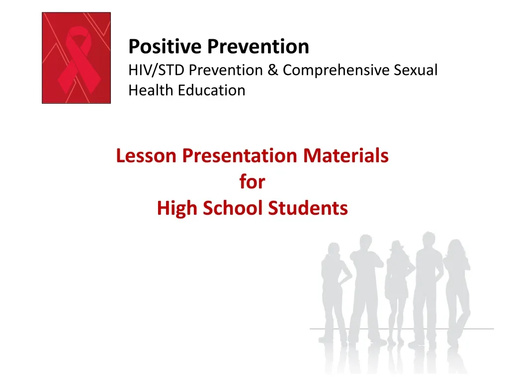 positive prevention hiv std prevention n.