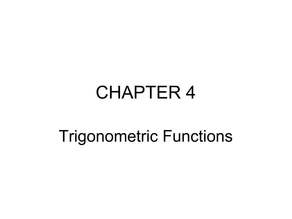 PPT - Trigonometric Functions PowerPoint Presentation, free download ...