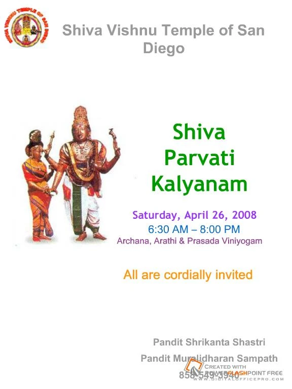 Ppt Shiva Vishnu Temple Of San Diego Powerpoint Presentation