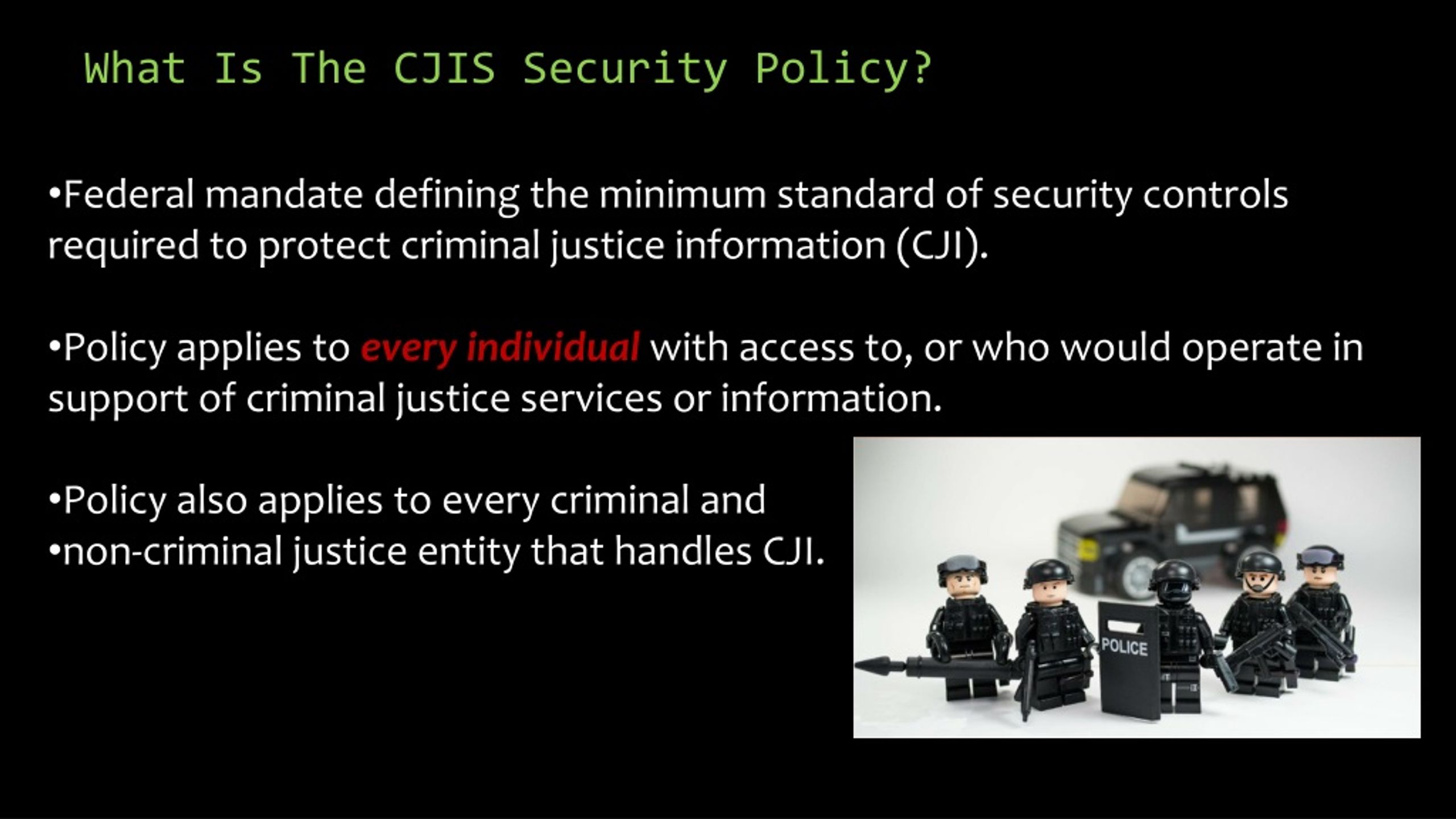 PPT CJIS Security Policy PowerPoint Presentation, free download ID