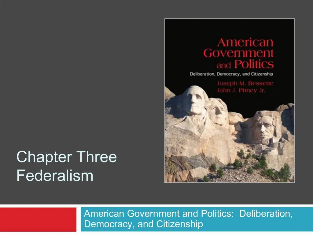 PPT - Chapter Three Federalism PowerPoint Presentation, Free Download ...