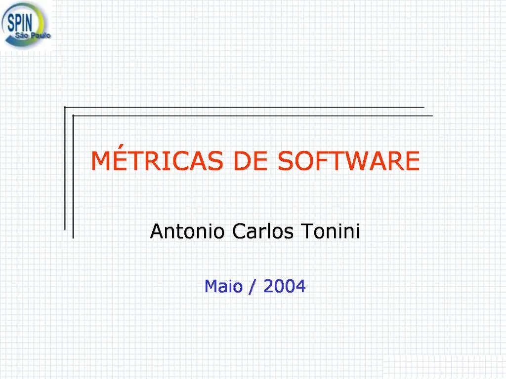 PPT M TRICAS DE SOFTWARE PowerPoint Presentation Free Download ID