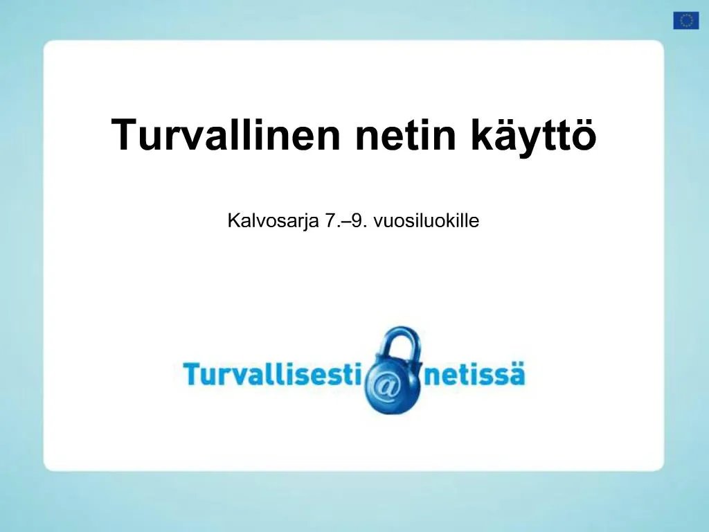 PPT - Turvallinen Netin K Ytt PowerPoint Presentation, Free Download ...