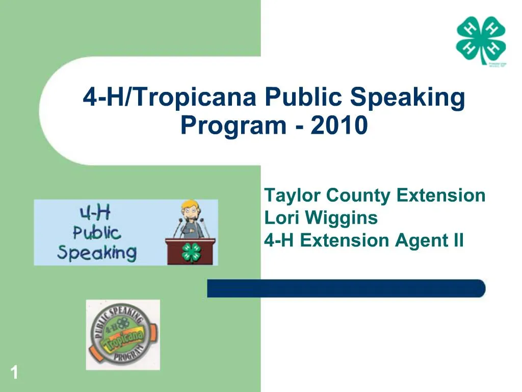 PPT - 4-H PowerPoint Presentation, Free Download - ID:557478