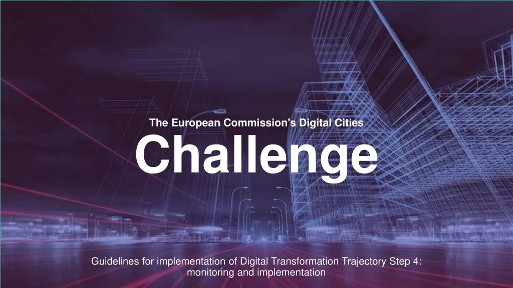 the european commission s digital cities challenge n.