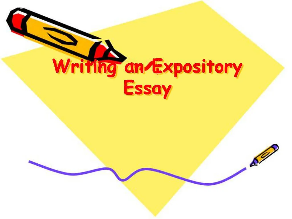 what is an expository essay ppt
