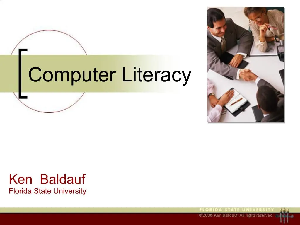 computer literacy powerpoint presentation