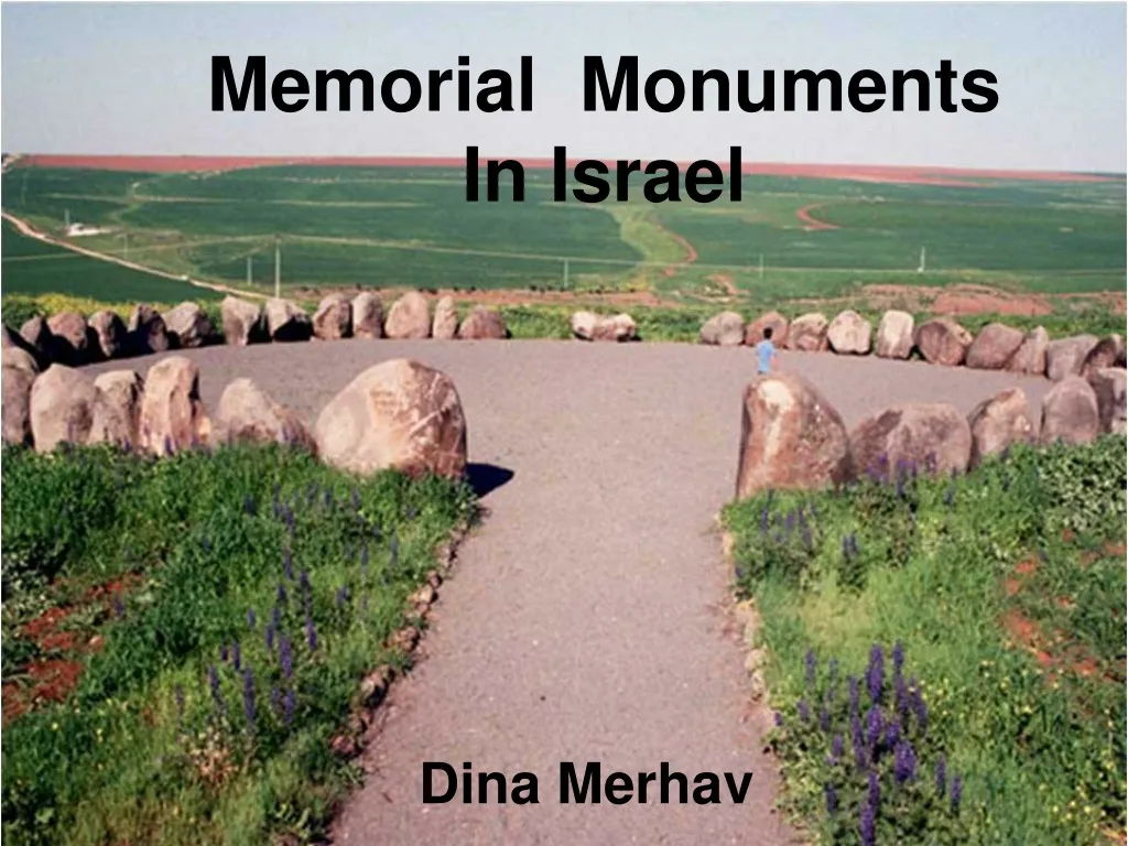 memorial monuments in israel n.