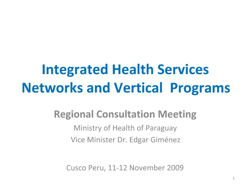 ppt-integrated-health-services-networks-and-vertical-programs