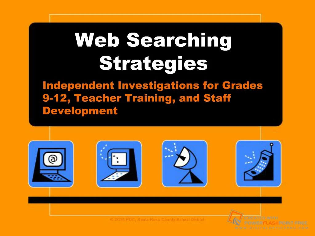 PPT - Web Searching Strategies PowerPoint Presentation, Free Download ...