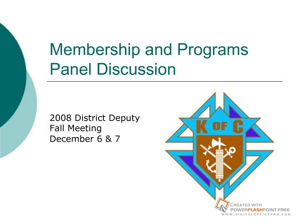 PPT - Membership And Programs PowerPoint Presentation, Free Download ...