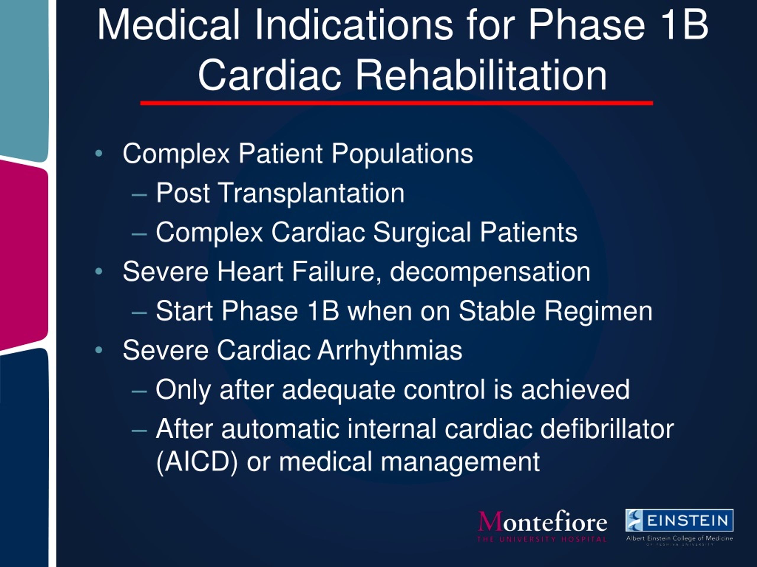 PPT - Cardiac Rehabilitation PowerPoint Presentation, Free Download ...