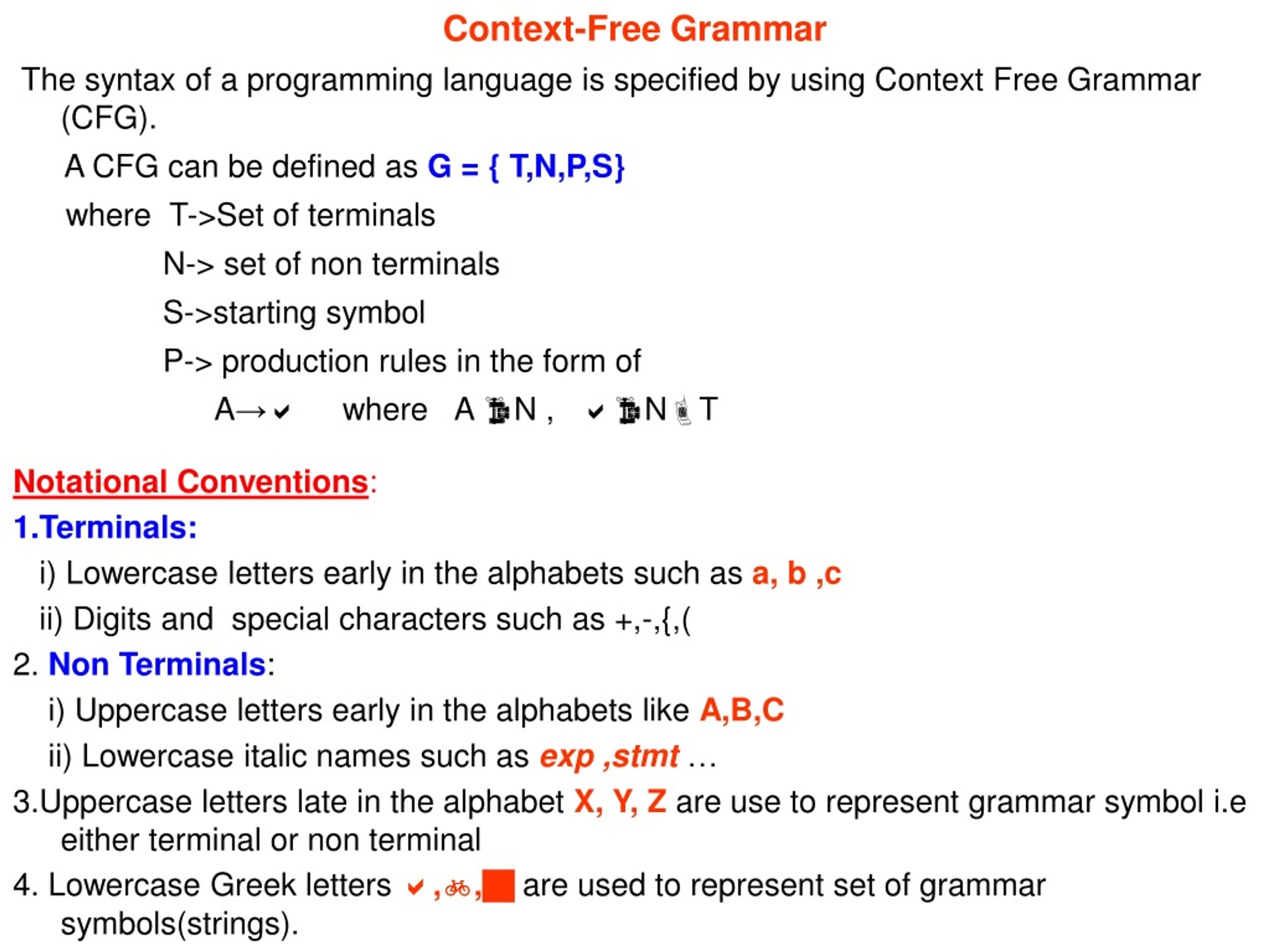 Ppt Unit Ii Grammar Formalism Chomsky Hierarchy Of Languages