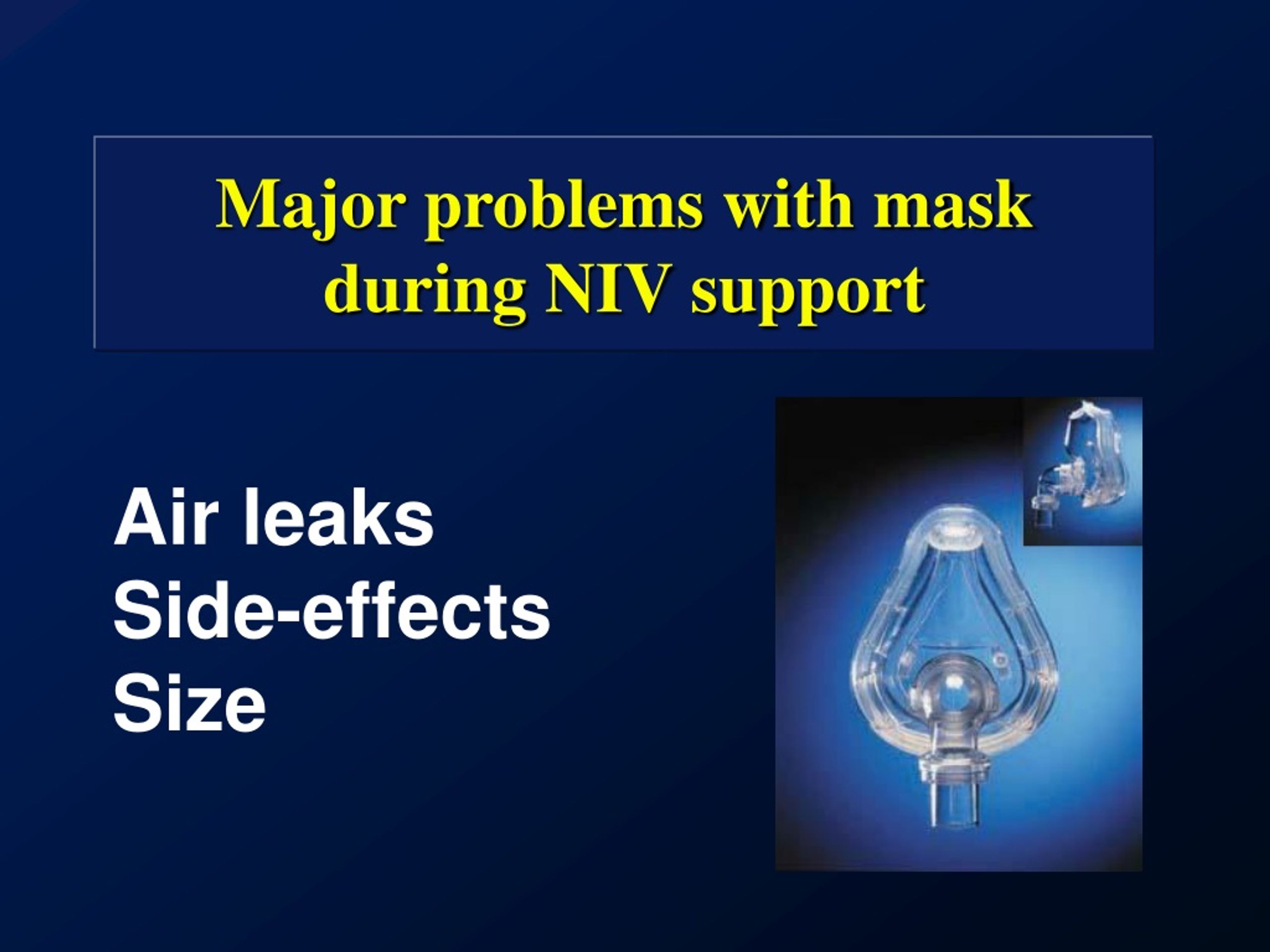 PPT Non Invasive Mechanical Ventilation Techniques And Real World PPT Non Invasive Mechanical Ventilation Techniques And Real World