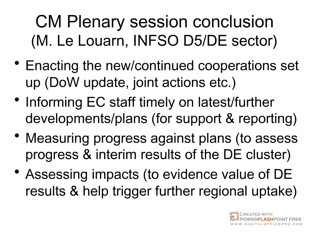 PPT - session conclusion PowerPoint Presentation, free download - ID:57156