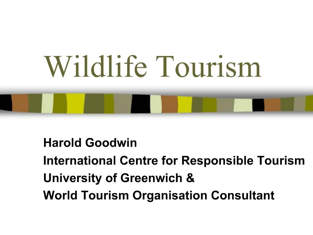 wildlife and tourism form 4