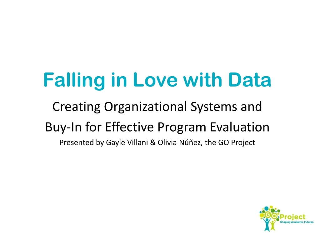 falling in love with data n.