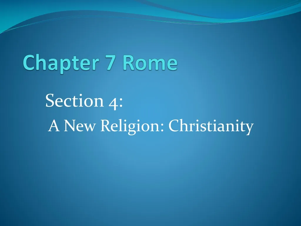 chapter 7 rome n.