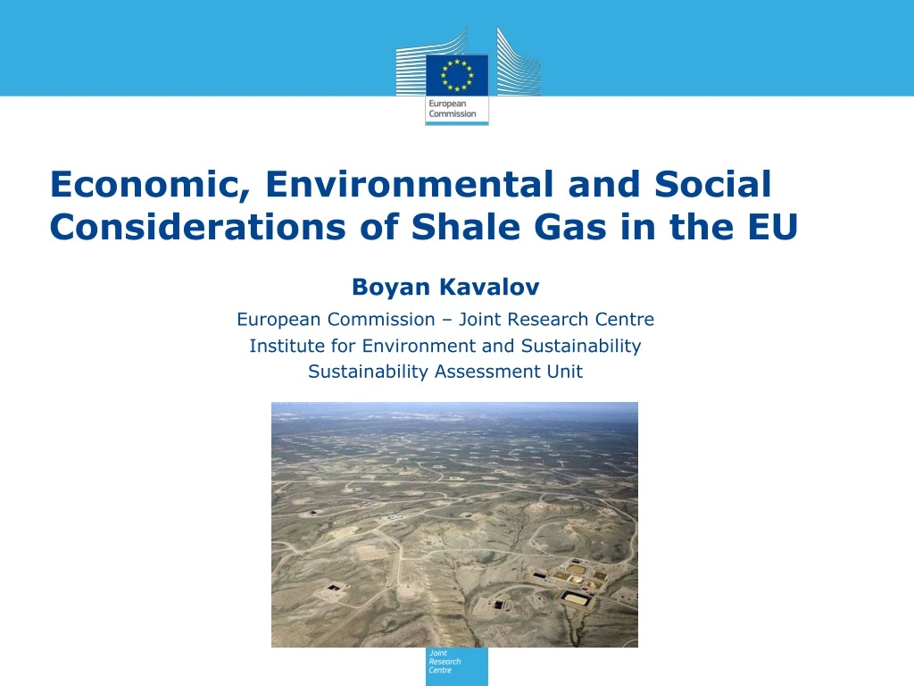 economic environmental and social considerations of shale gas in the eu n.