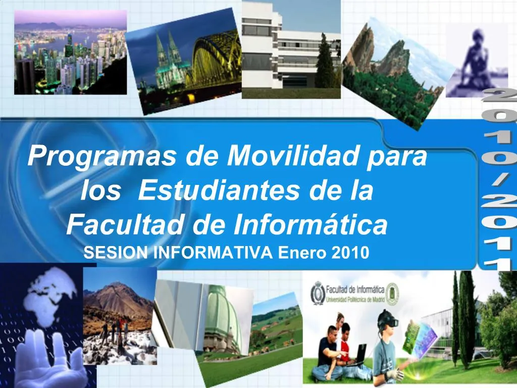 PPT - Programas De Movilidad Para Los Estudiantes De La Facultad De ...