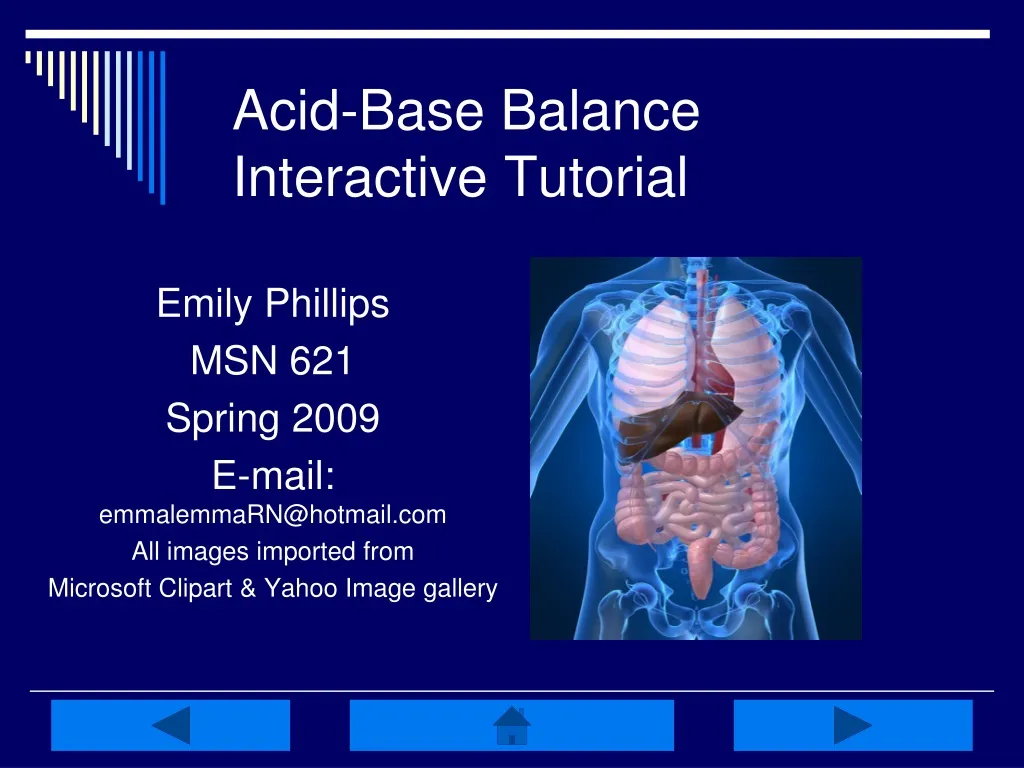 acid base balance interactive tutorial n.