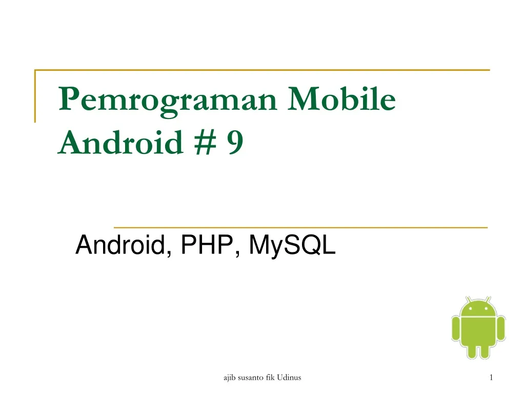 pemrograman mobile android 9 n.