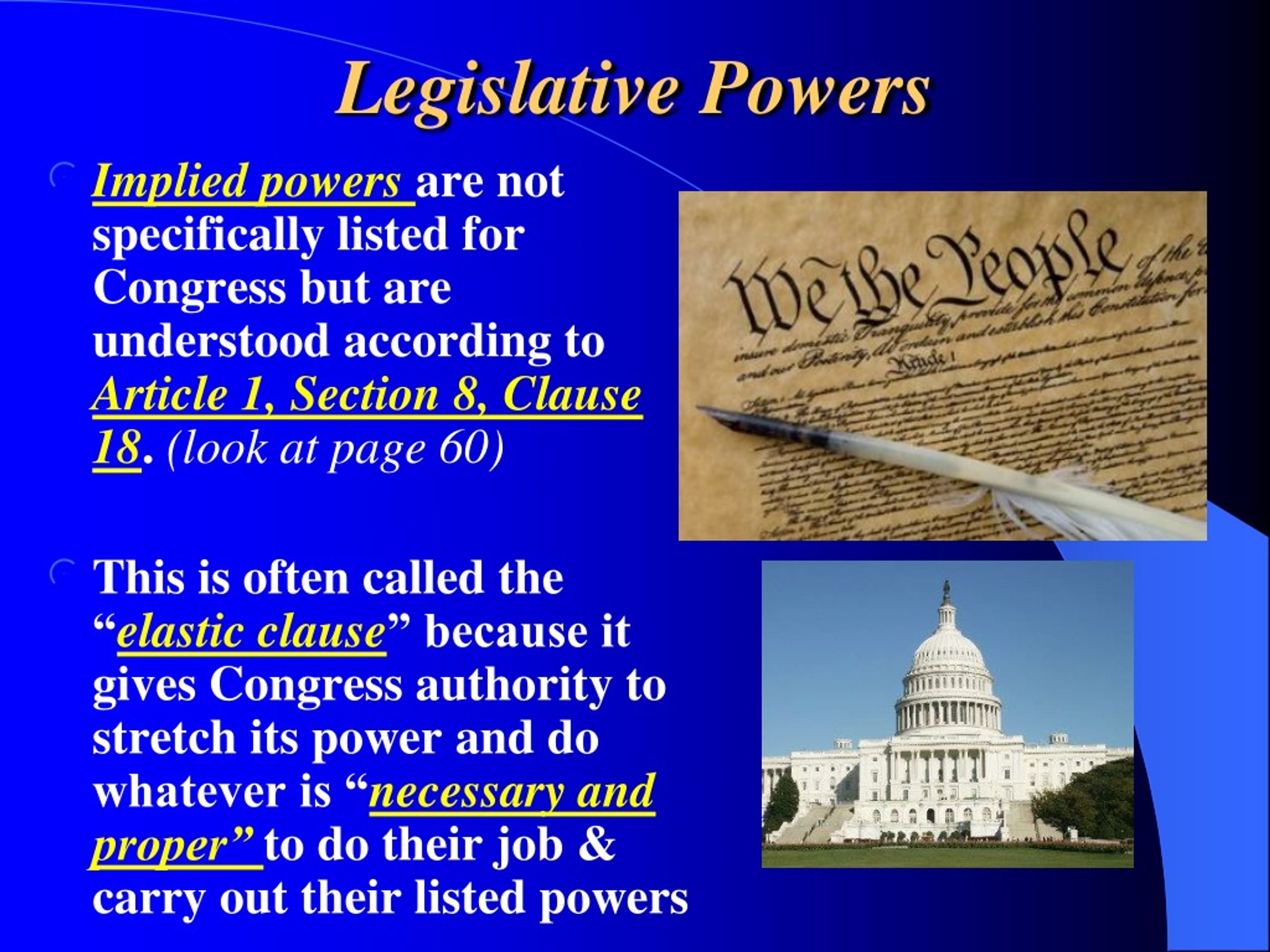 What Are The Powers Of Legislative